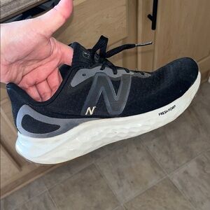 New Balance Black and Gray Running Shoes